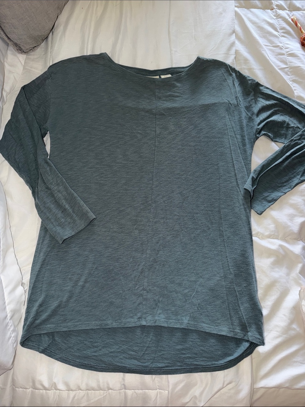 St. Tropez West Teal/Slate Green Tunic size medium